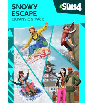 The Sims 4 - Snowy Escape DLC Origin / EA app Key EUROPE